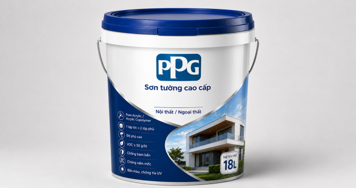 Sơn tường cao cấp PPG - 3166